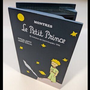 1996 Le Petit Prince Wristwatch Wooden EMPTY BOX ONLY - NO WATCH